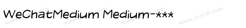 WeChatMedium Medium字体转换